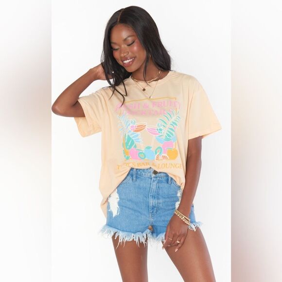 Show Me Your MuMu Travis Tee in Fresh And Fruity Graphic Size Small - Picture 3 of 7